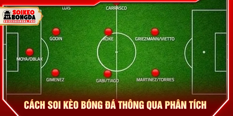 Cách soi kèo bóng đá thông qua phân tích sơ đồ trận đấu