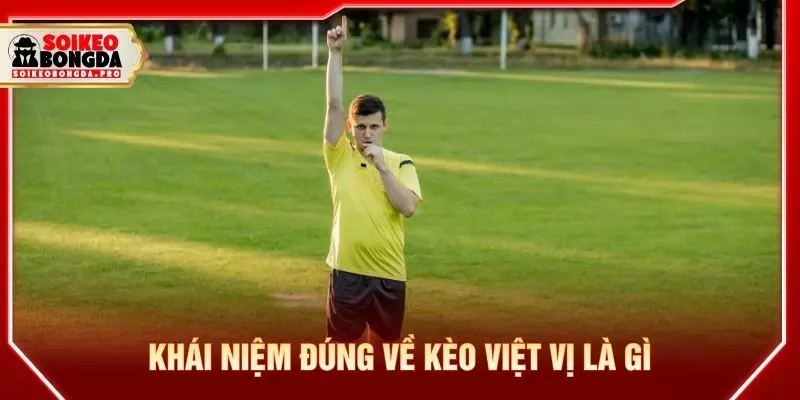 Khái niệm đúng về kèo việt vị là gì