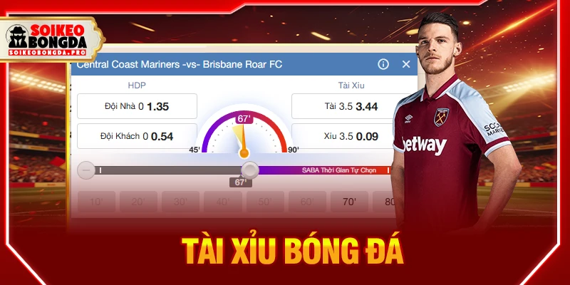 tài xỉu bóng đá