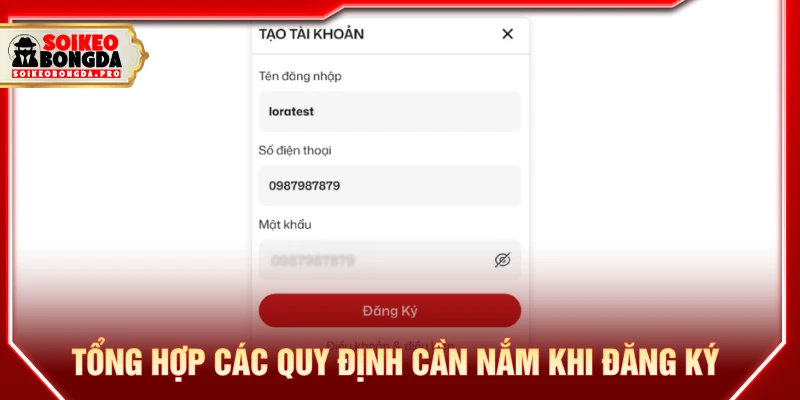 Tổng hợp các quy định cần nắm khi đăng ký cá cược bóng đá